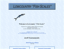 Tablet Screenshot of lowcountryfishscales.com
